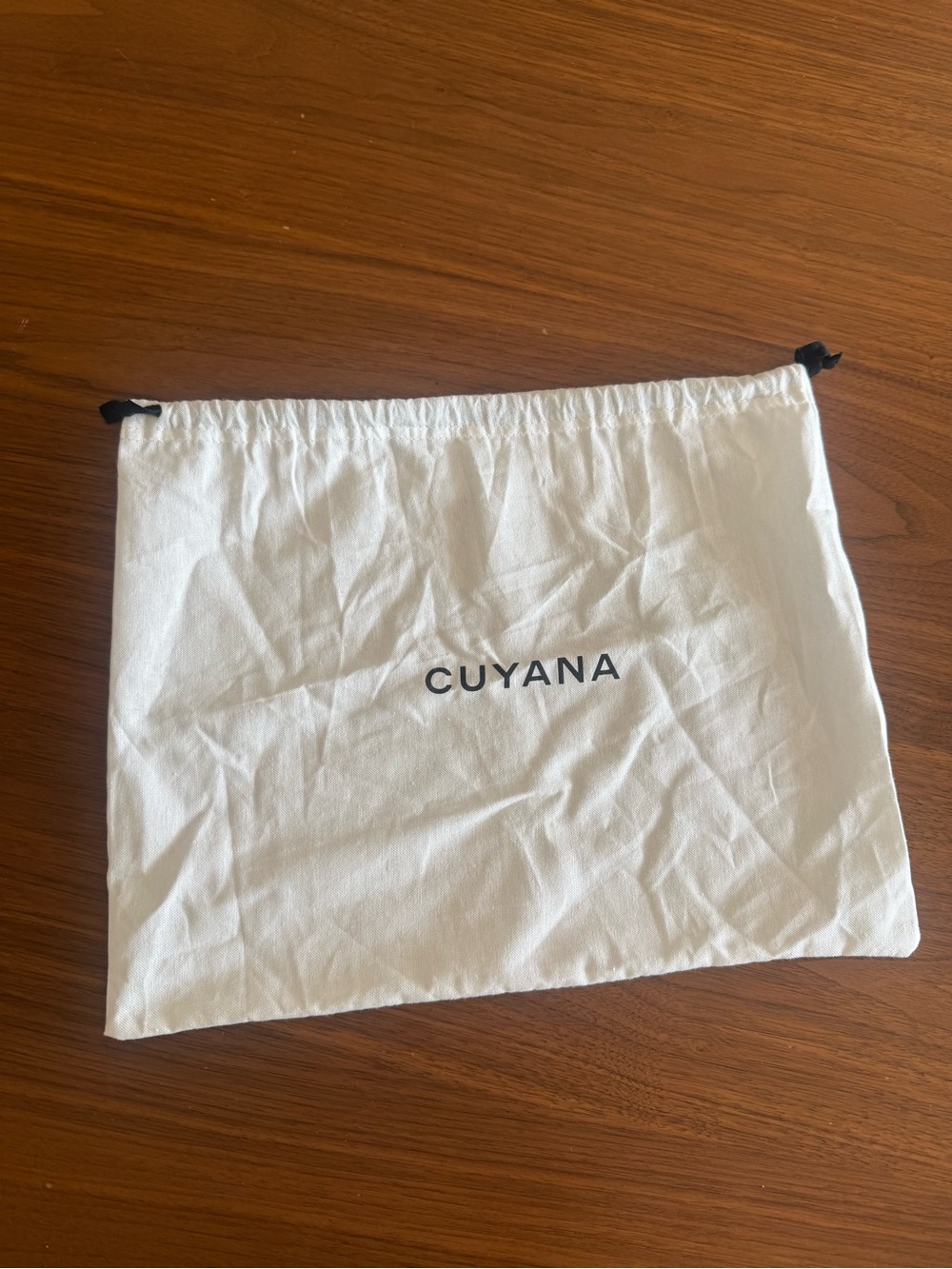 Cuyana Authentic Cotton Drawstring Dust Bag Storage Pouch 15 x 12